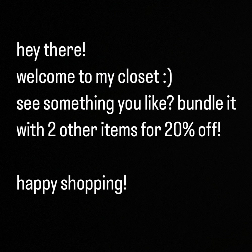 welcome to my closet!